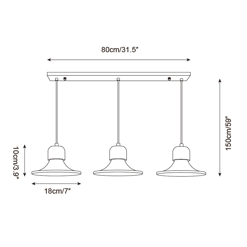 Kairi Travertine Pendant Lamp — product view 6