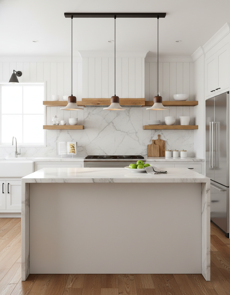 Kairi Travertine Pendant Lamp — product view 7