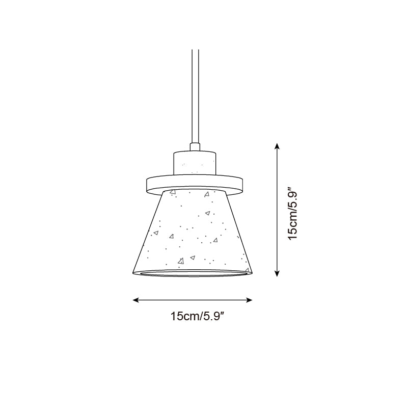 Gallery Travertine Pendant Lamp — product view 5