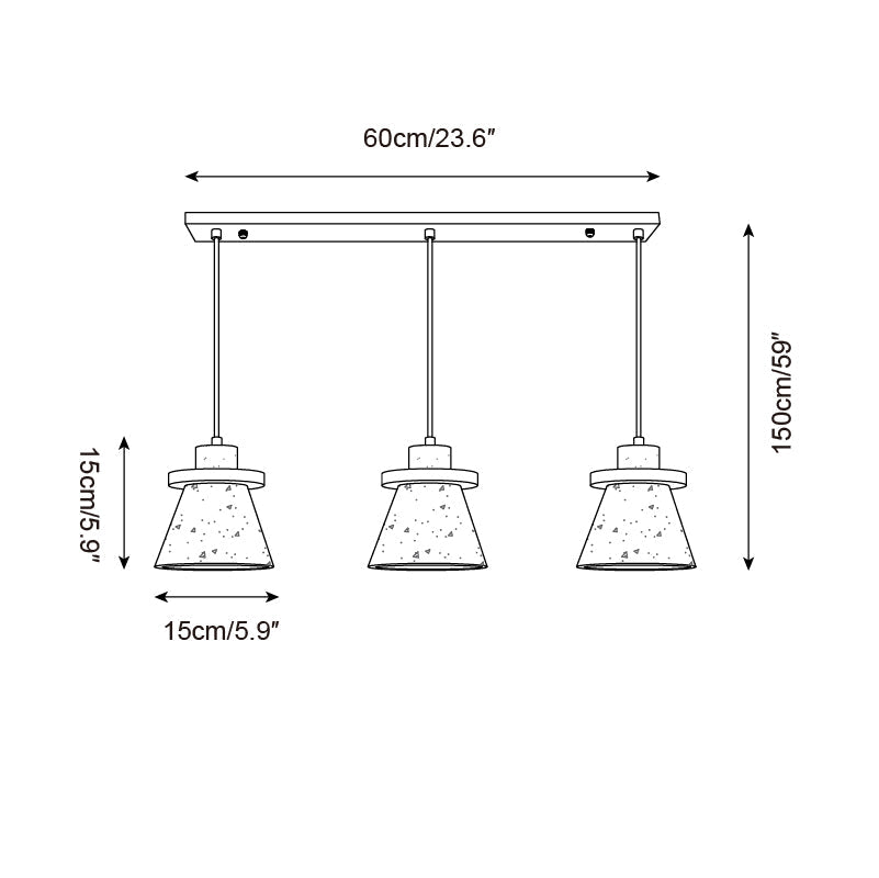 Gallery Travertine Pendant Lamp — product view 6
