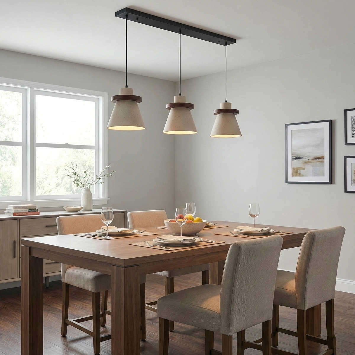 Gallery Travertine Pendant Lamp — product view 8
