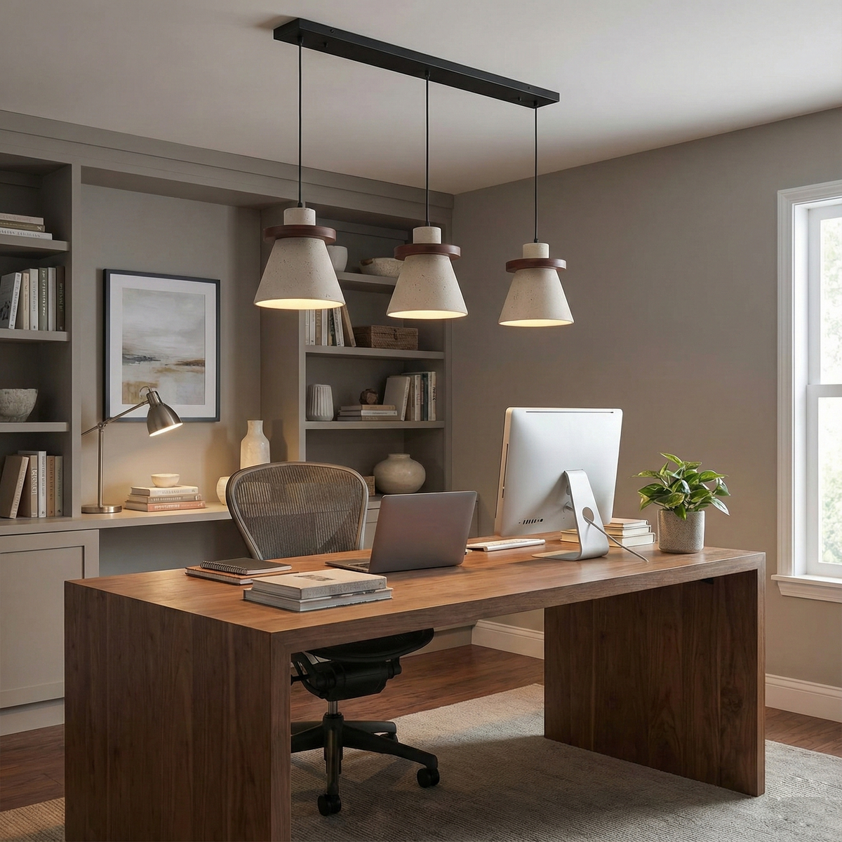 Gallery Travertine Pendant Lamp — product view 9