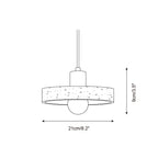Pienza Travertine Pendant Lamp — product view 7