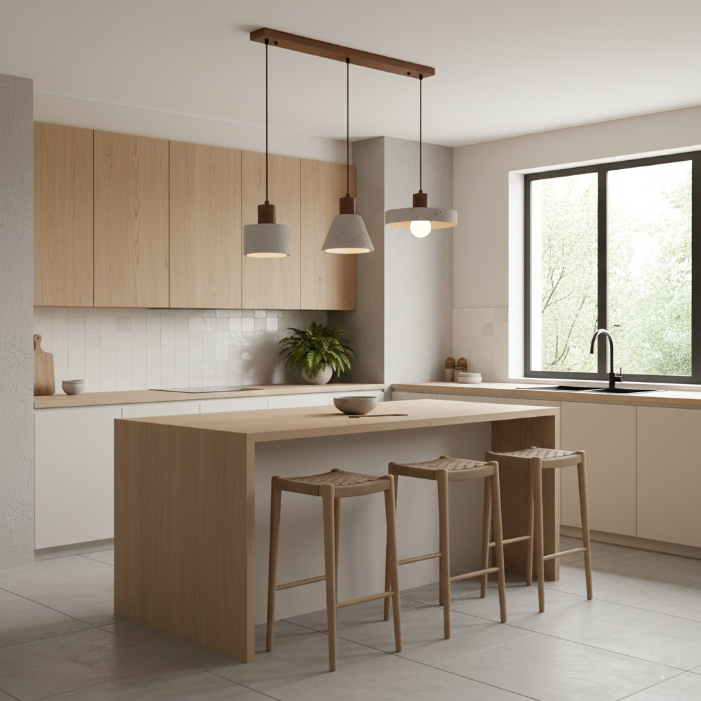 Pienza Travertine Pendant Lamp — product view 11