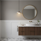 Pienza Travertine Pendant Lamp — product view 16