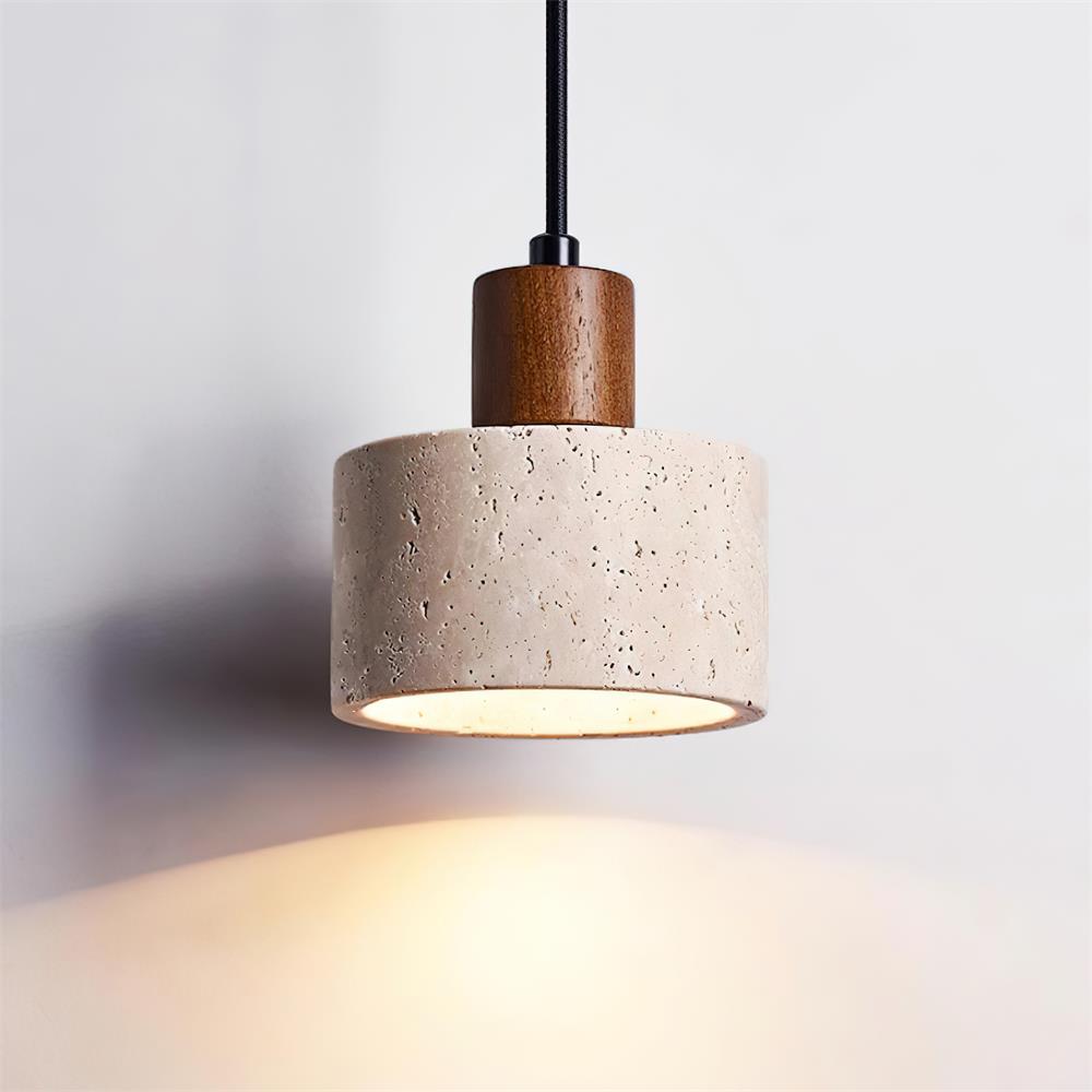 Pienza Travertine Pendant Lamp — product view 19