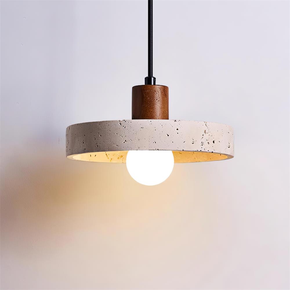 Pienza Travertine Pendant Lamp — product view 20