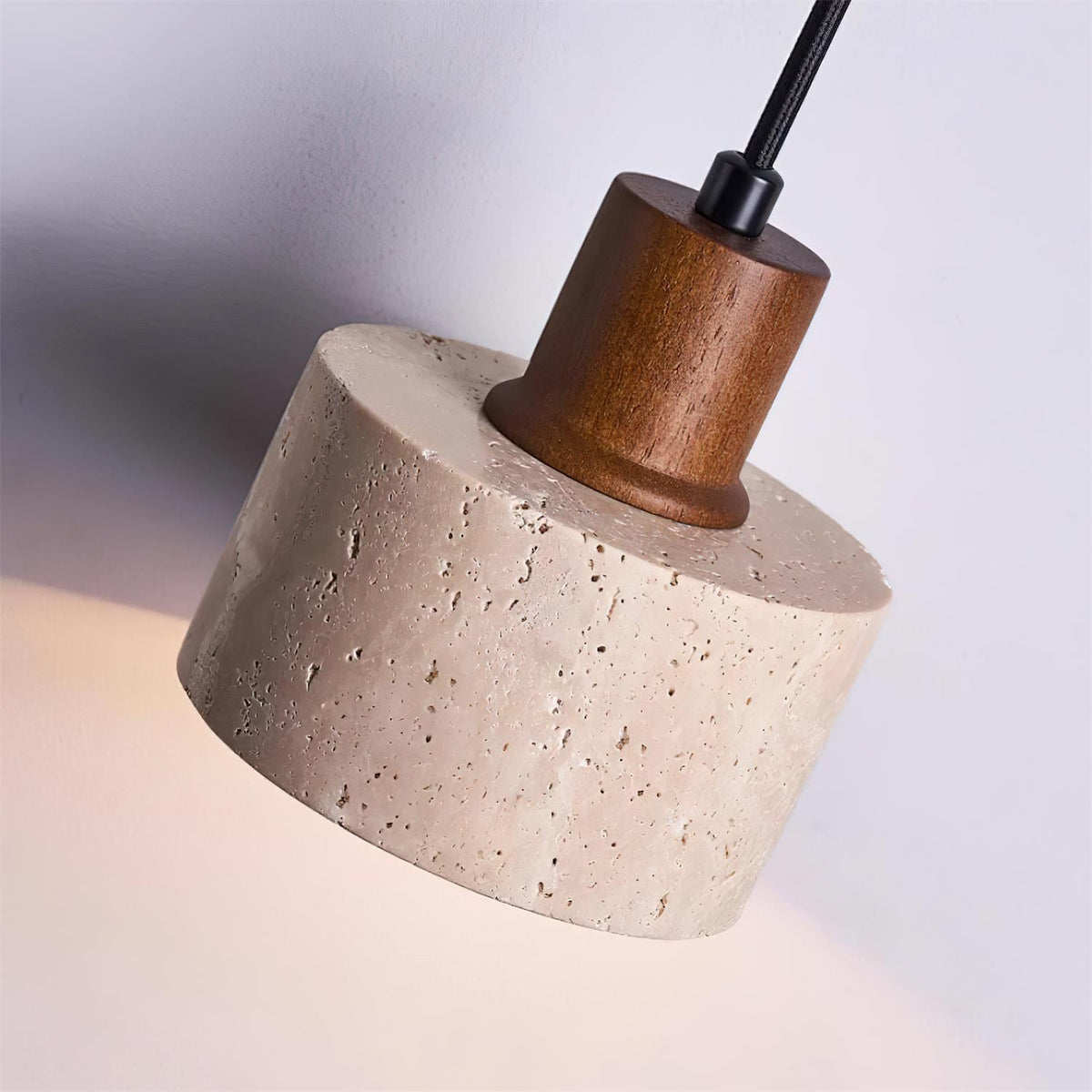Pienza Travertine Pendant Lamp — product view 21