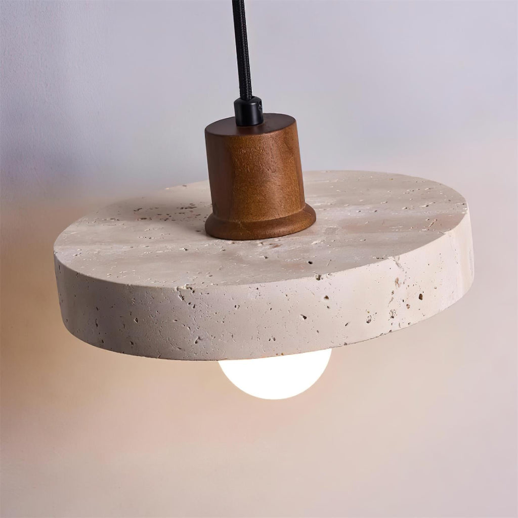 Pienza Travertine Pendant Lamp — product view 23