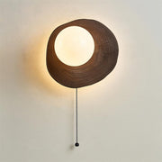 Walnut Color & White