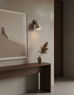 Marlin Travertine Wall Lamp — product view 9