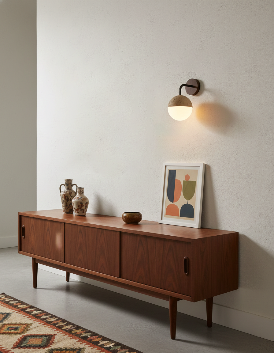 Bolle Travertine Wall Lamp — product view 6