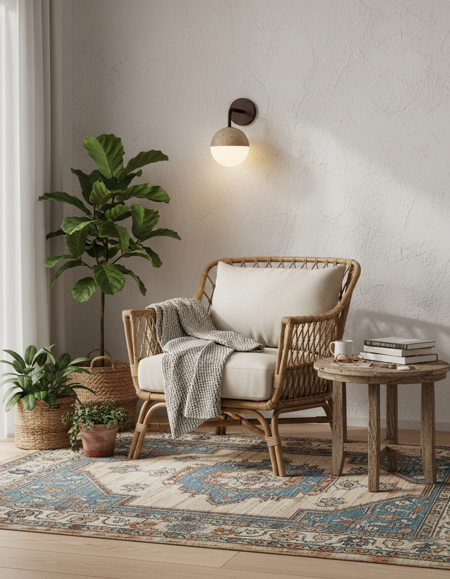 Bolle Travertine Wall Lamp — product view 10