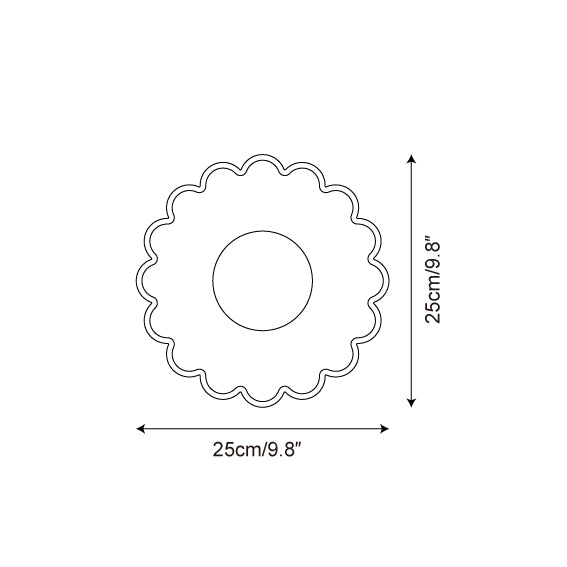 Scallop Travertine Wall Lamp — product view 5