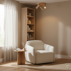 Myrtle Travertine Ceiling Lamp — product view 7