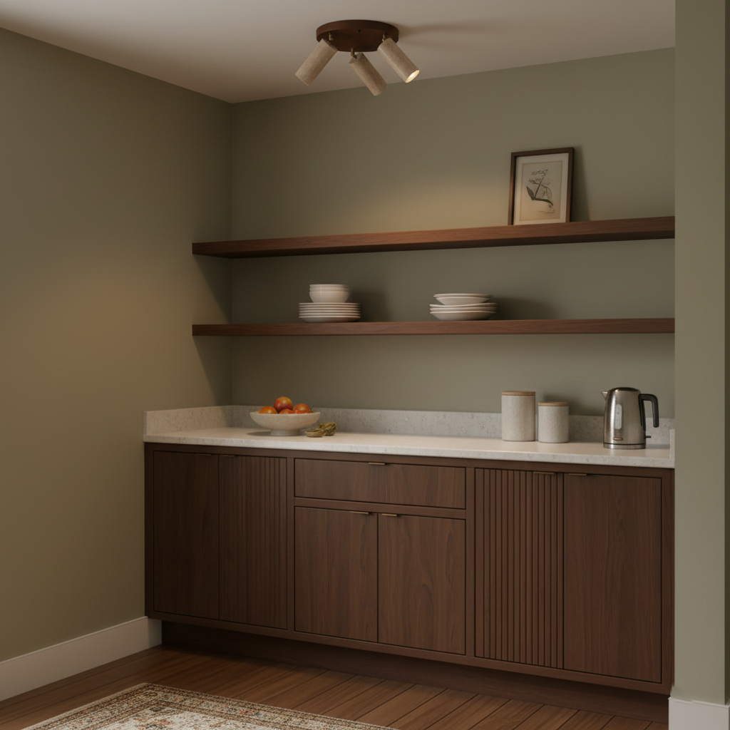 Myrtle Travertine Ceiling Lamp — product view 9