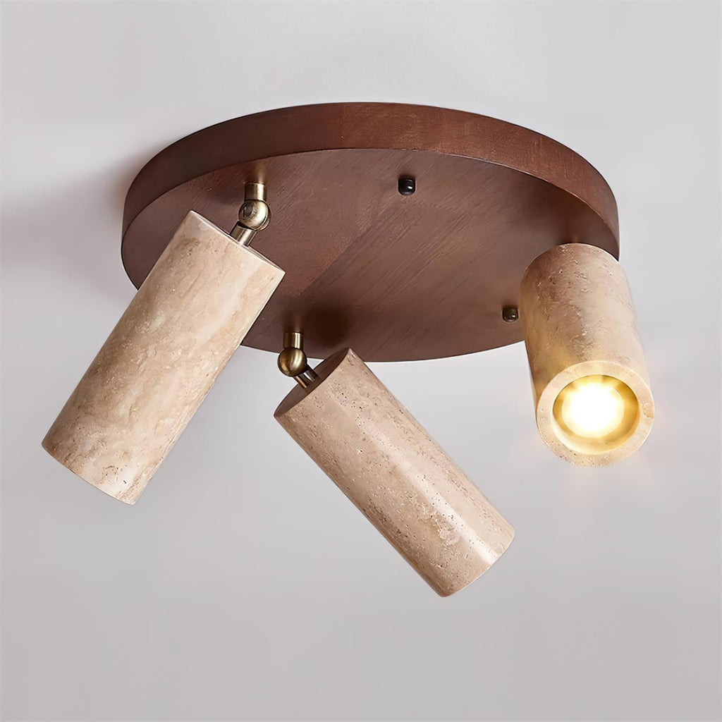 Myrtle Travertine Ceiling Lamp — product view 16