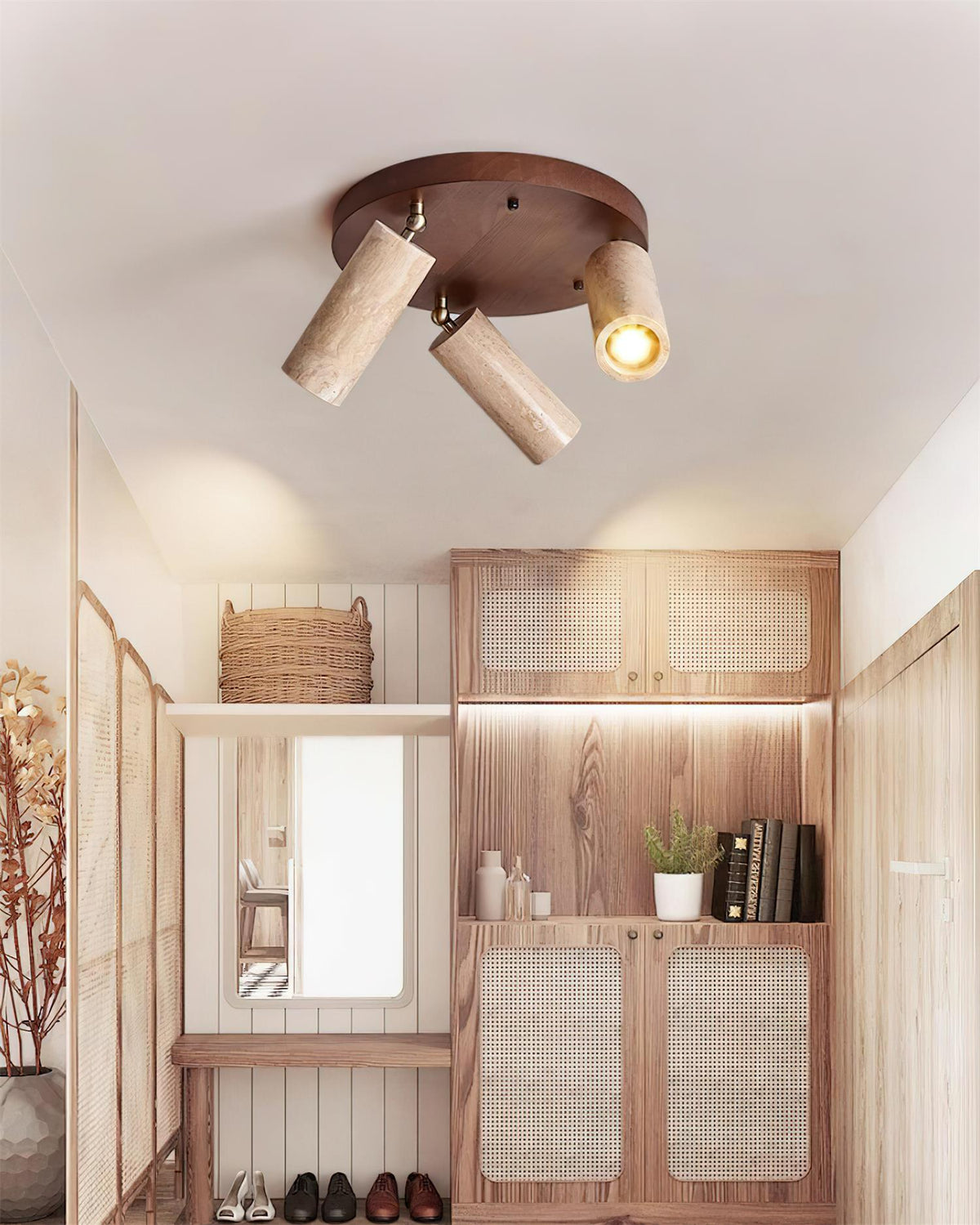 Myrtle Travertine Ceiling Lamp — product view 20