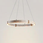 Dainolite Circle Travertine Chandelier — product view 22