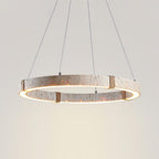 Dainolite Circle Travertine Chandelier — product view 23