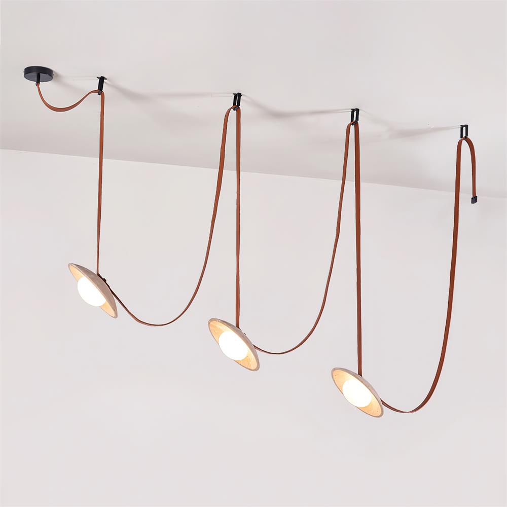 Ceylon Travertine Chandelier — product view 2