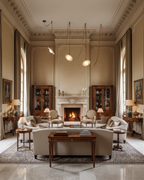 Ceylon Travertine Chandelier — product view 7