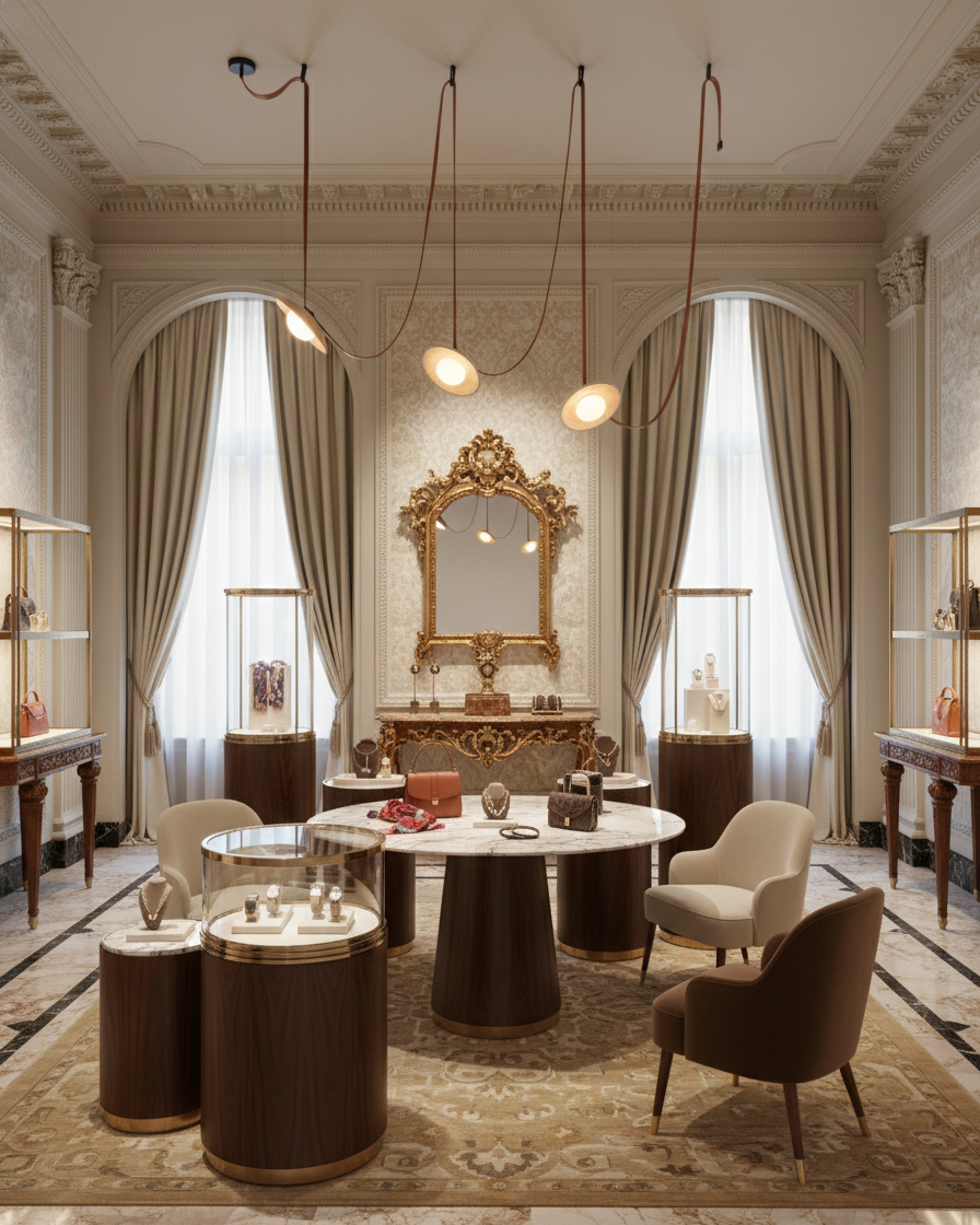 Ceylon Travertine Chandelier — product view 9