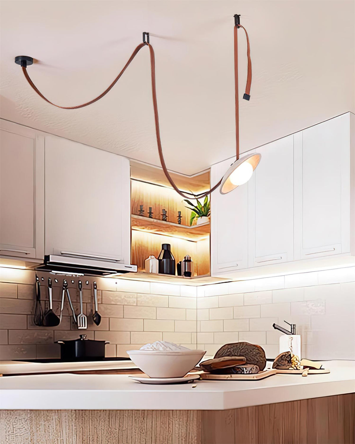 Ceylon Travertine Chandelier — product view 13