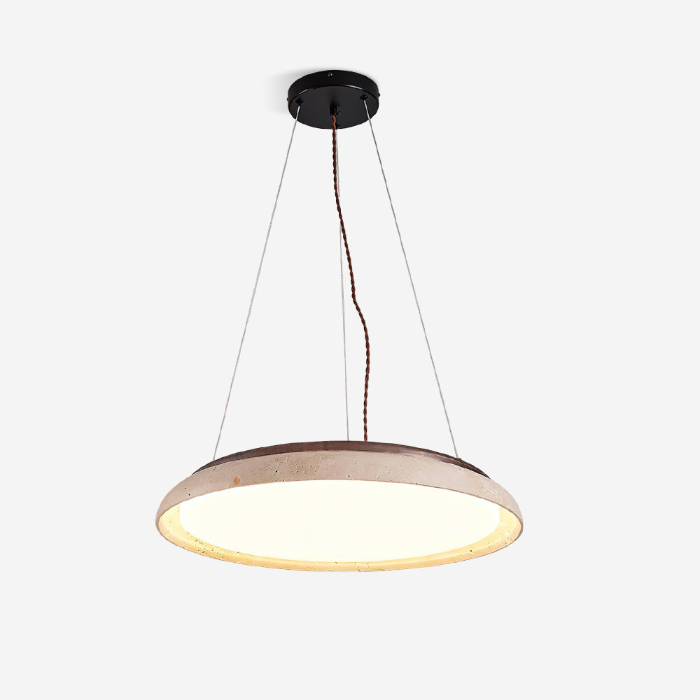Piedra Travertine Pendant Lamp — product view 1