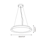 Piedra Travertine Pendant Lamp — product view 5