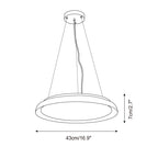 Piedra Travertine Pendant Lamp — product view 6