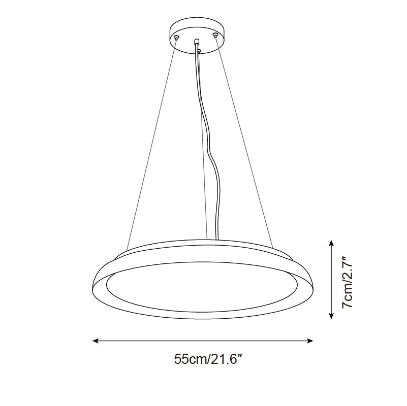 Piedra Travertine Pendant Lamp — product view 7