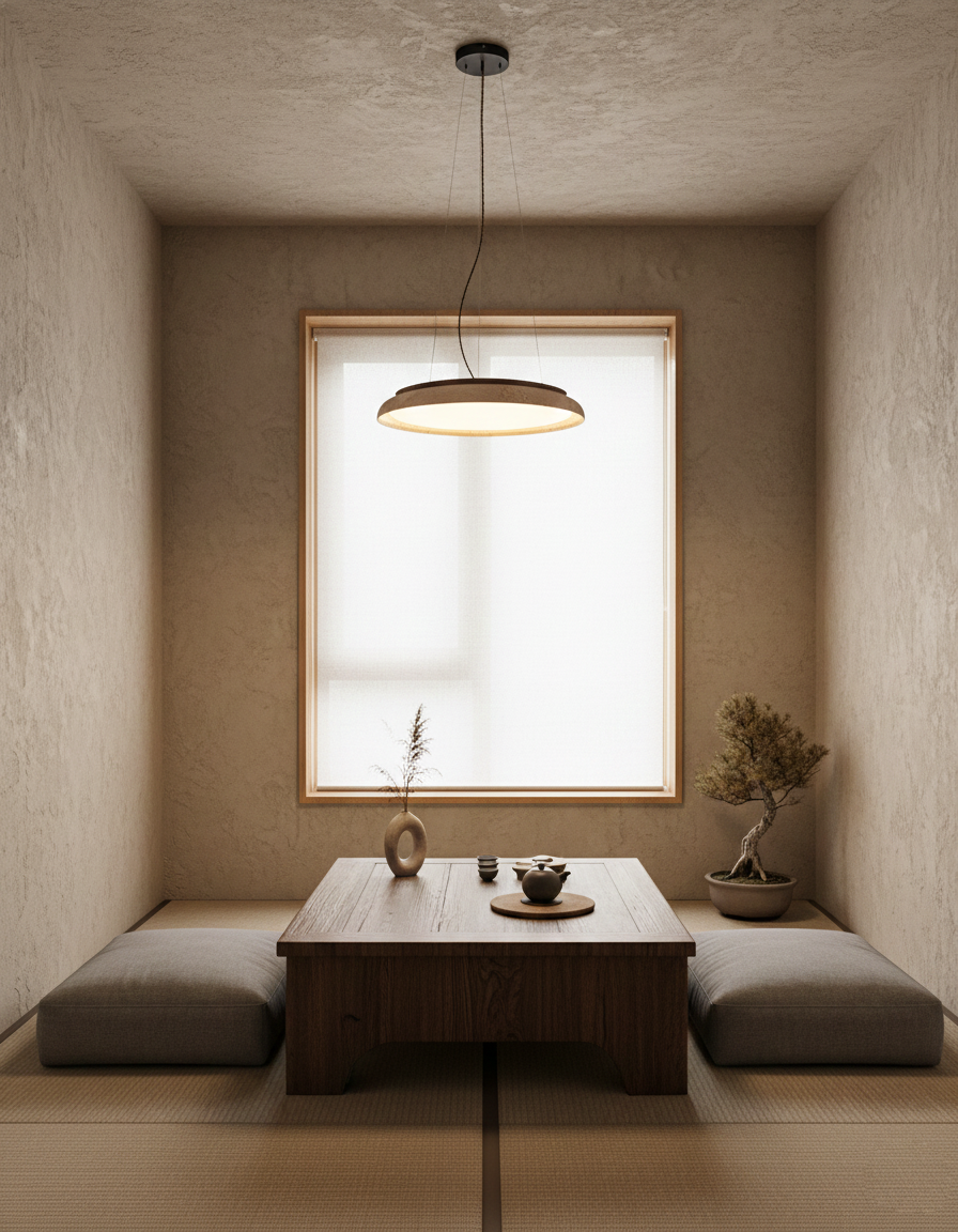 Piedra Travertine Pendant Lamp — product view 12
