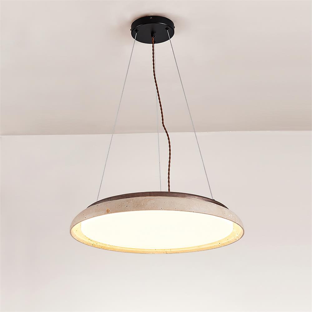 Piedra Travertine Pendant Lamp — product view 17