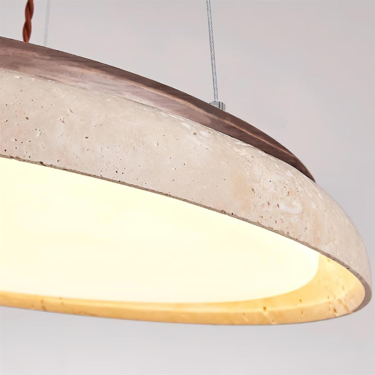 Piedra Travertine Pendant Lamp — product view 22