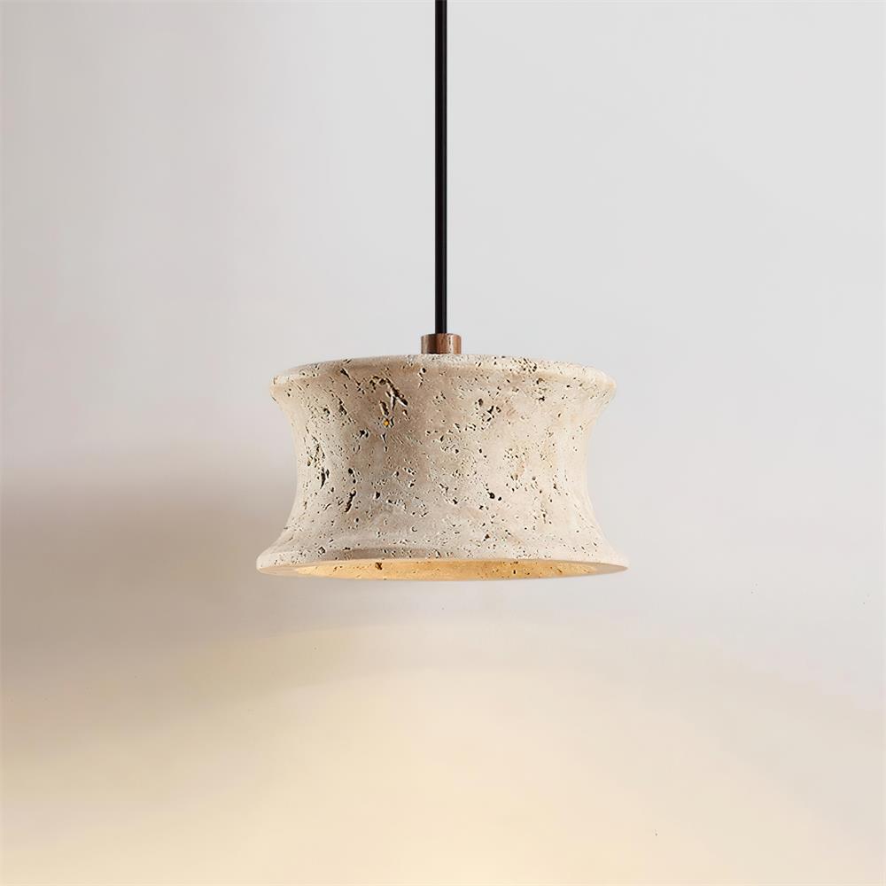 Saiko Travertine Pendant Lamp — product view 2
