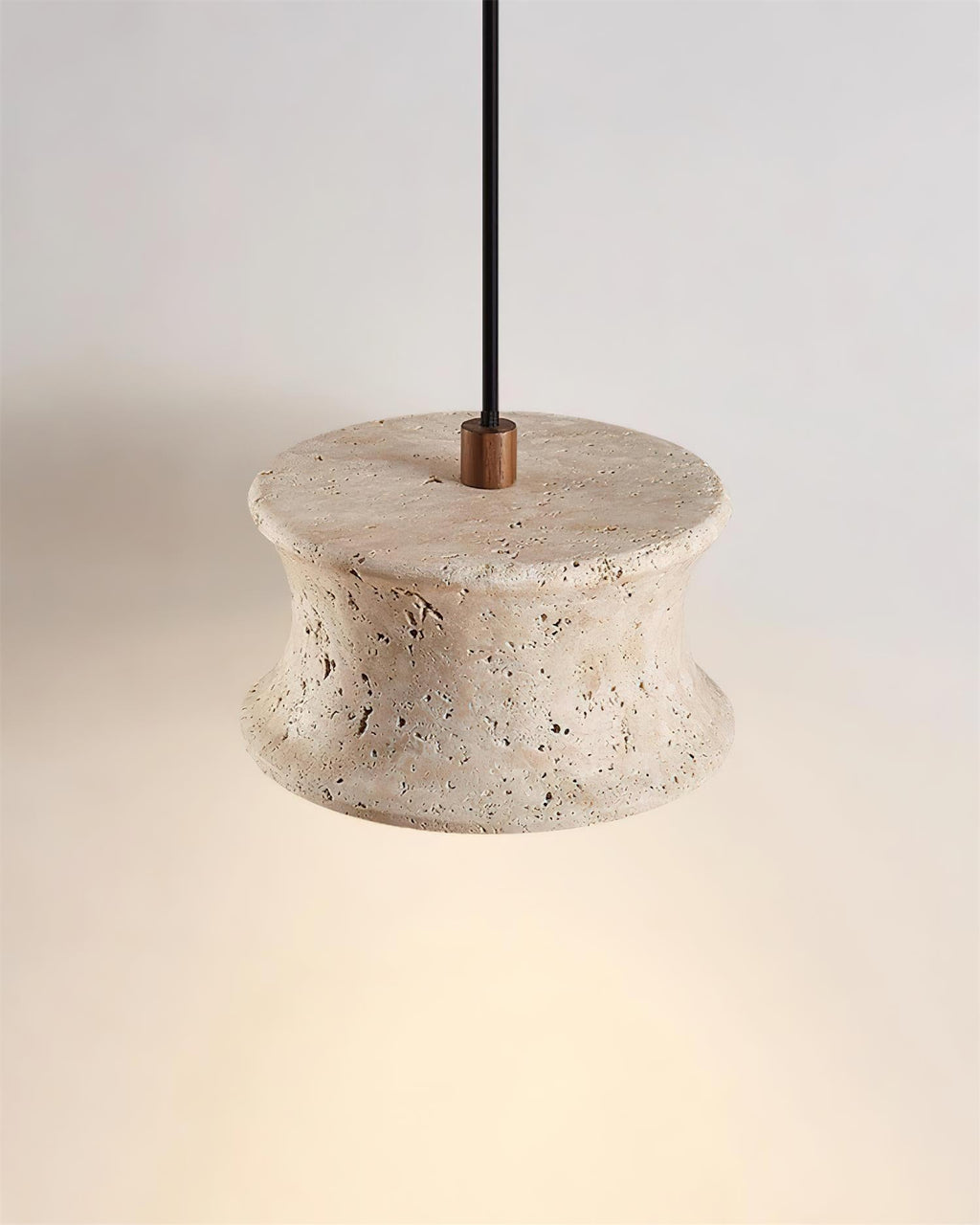 Saiko Travertine Pendant Lamp — product view 3