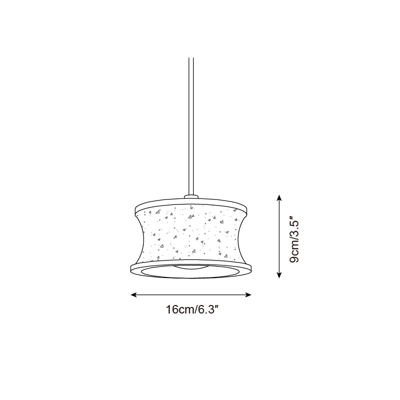 Saiko Travertine Pendant Lamp — product view 5
