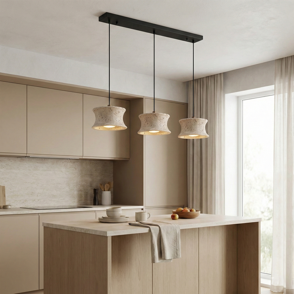Saiko Travertine Pendant Lamp — product view 9
