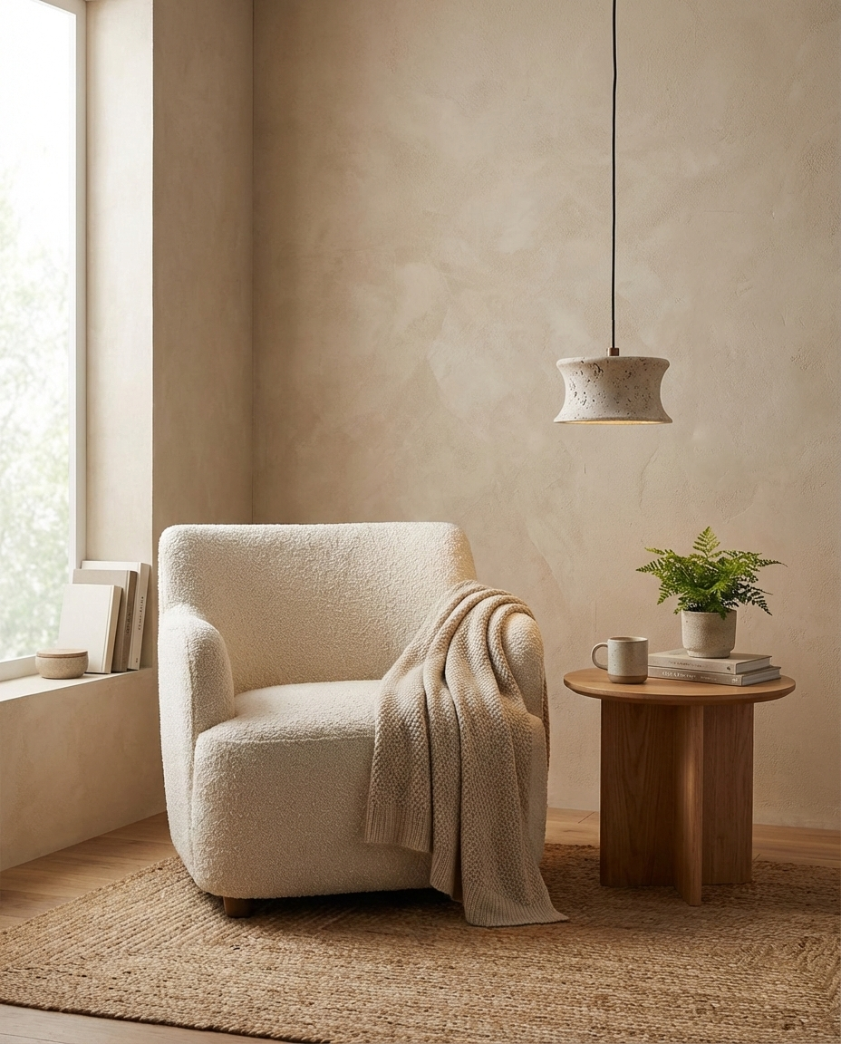 Saiko Travertine Pendant Lamp — product view 14