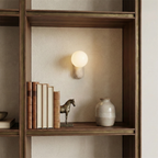 Kyomi Travertine Wall Lamp — product view 4