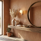 Kyomi Travertine Wall Lamp — product view 6