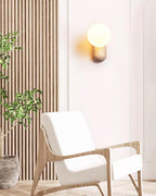 Kyomi Travertine Wall Lamp — product view 11