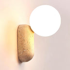 Kyomi Travertine Wall Lamp — product view 13