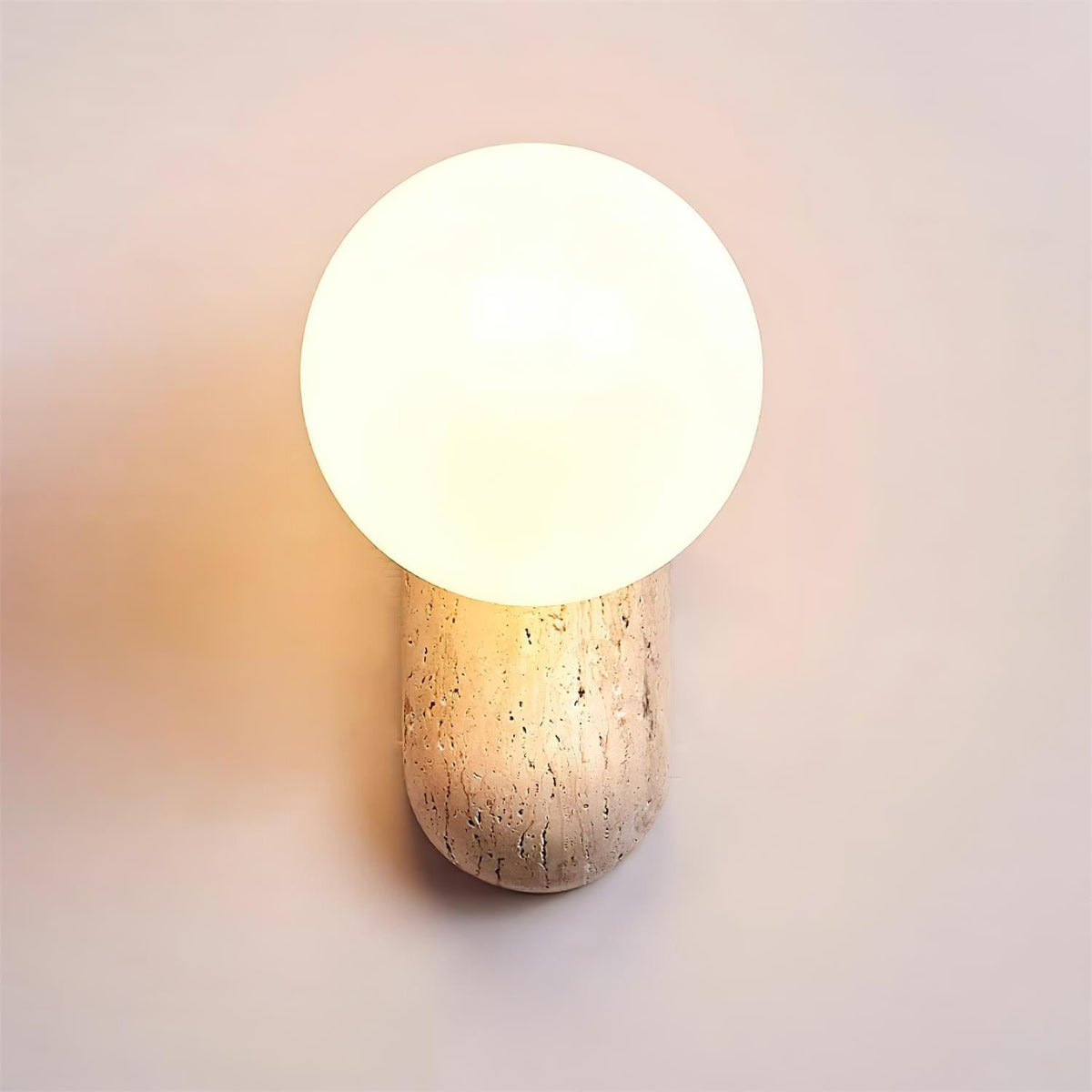 Kyomi Travertine Wall Lamp — product view 14