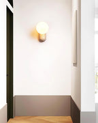 Kyomi Travertine Wall Lamp — product view 20