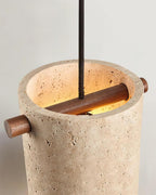 Cibone Travertine Pendant Lamp — product view 3