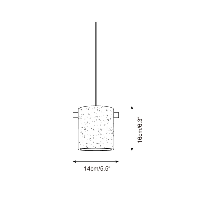 Cibone Travertine Pendant Lamp — product view 5