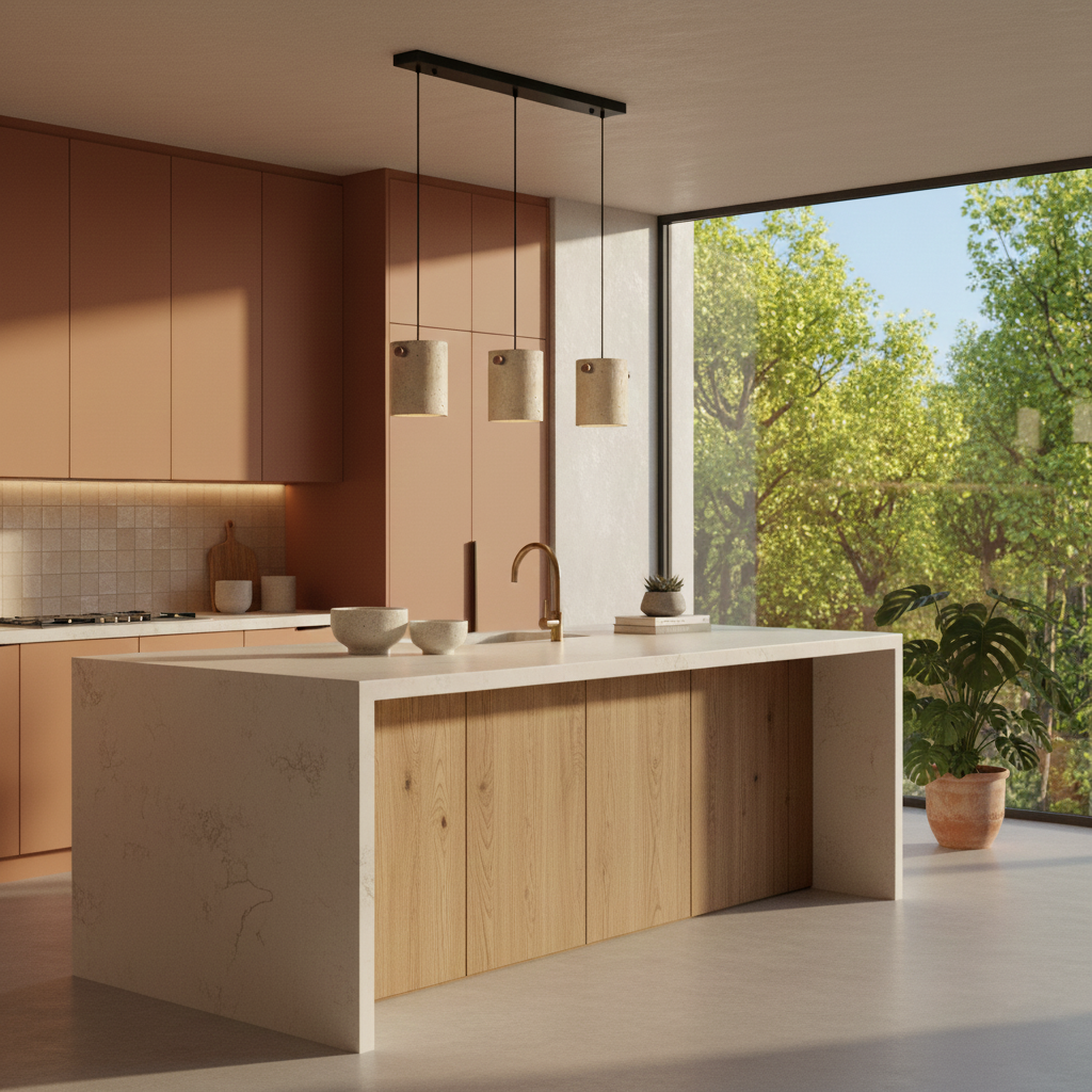 Cibone Travertine Pendant Lamp — product view 9