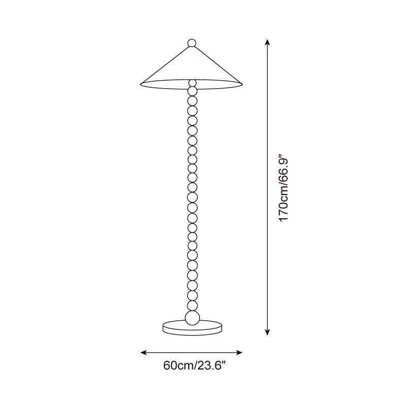 Octavia Marble Floor Lamp — product view 5